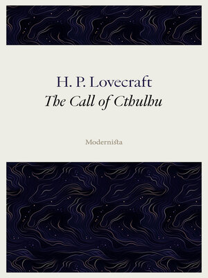 cover image of The Call of Cthulhu